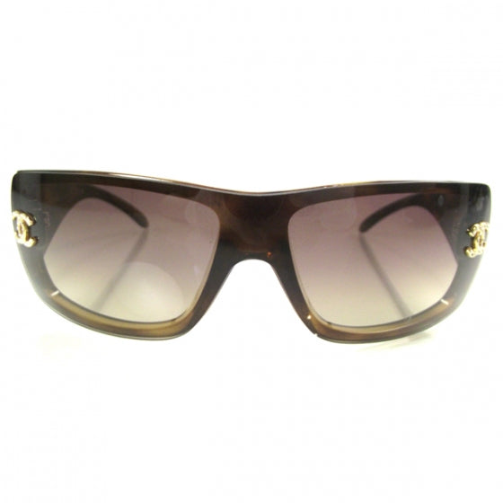 Chanel Crystal CC Sunglasses 5088-B Brown 16946 – FASHIONPHILE