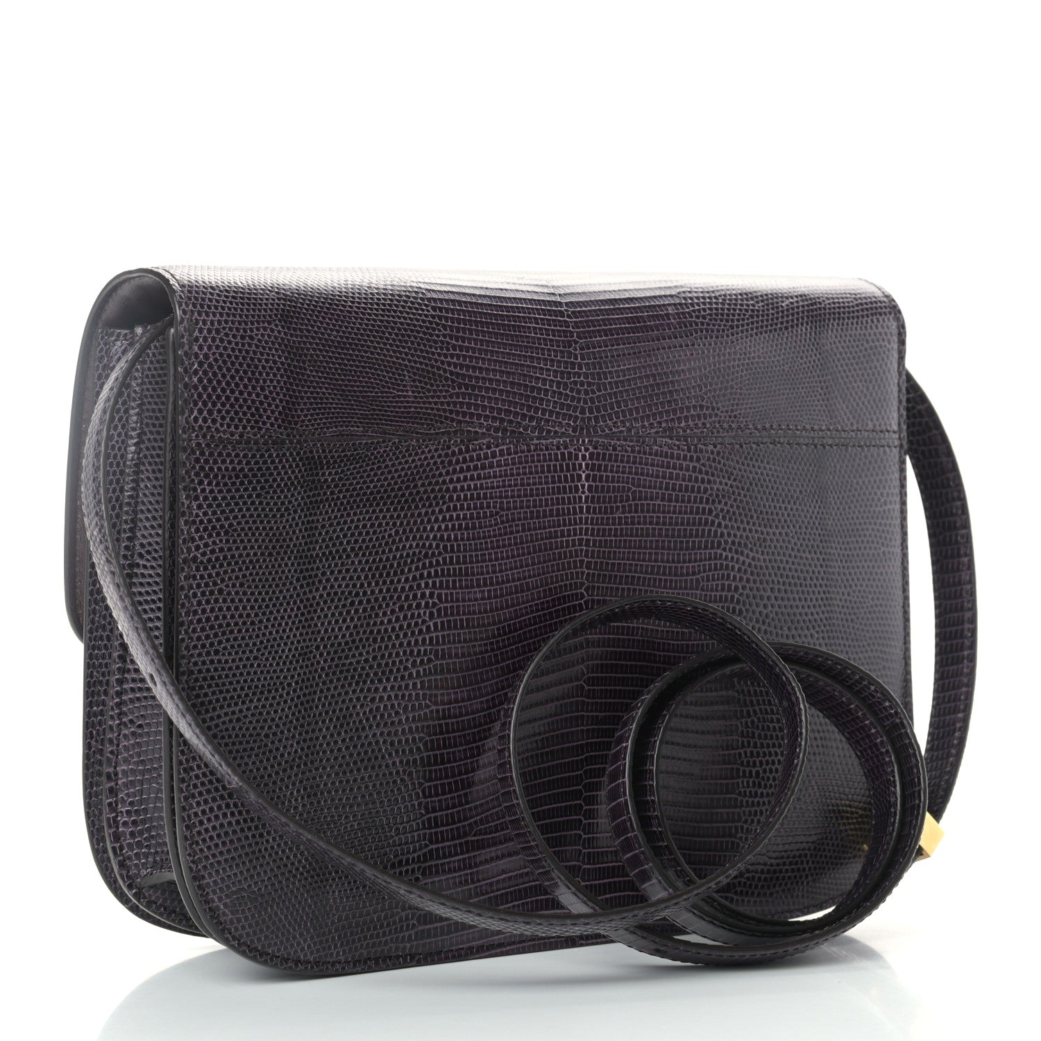 Celine Lizard Medium Classic Box Flap Bag Velvet 2 of 10