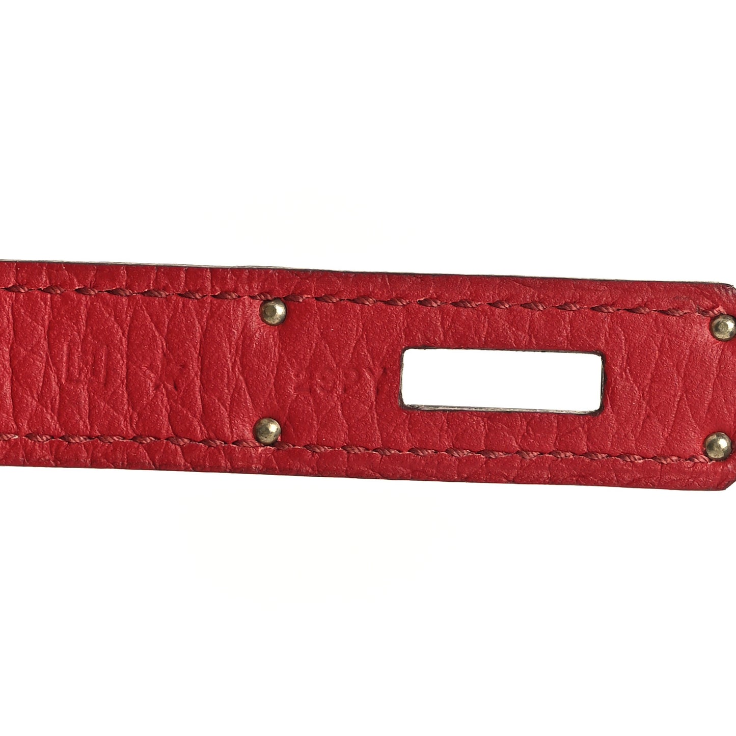 Taurillon Clemence Birkin 35 Rouge Garance