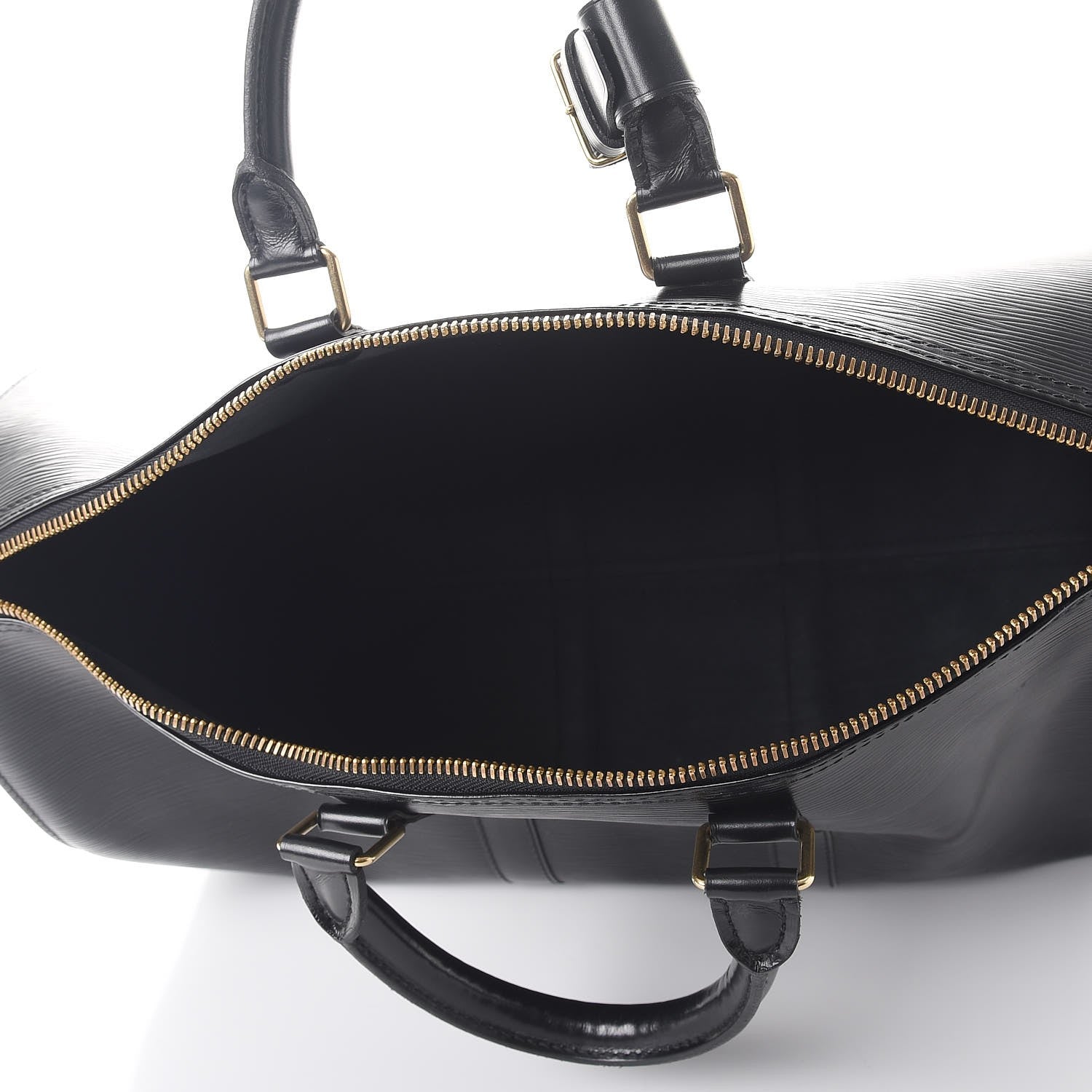 Louis Vuitton Epi Keepall 45 Black 5 of 14