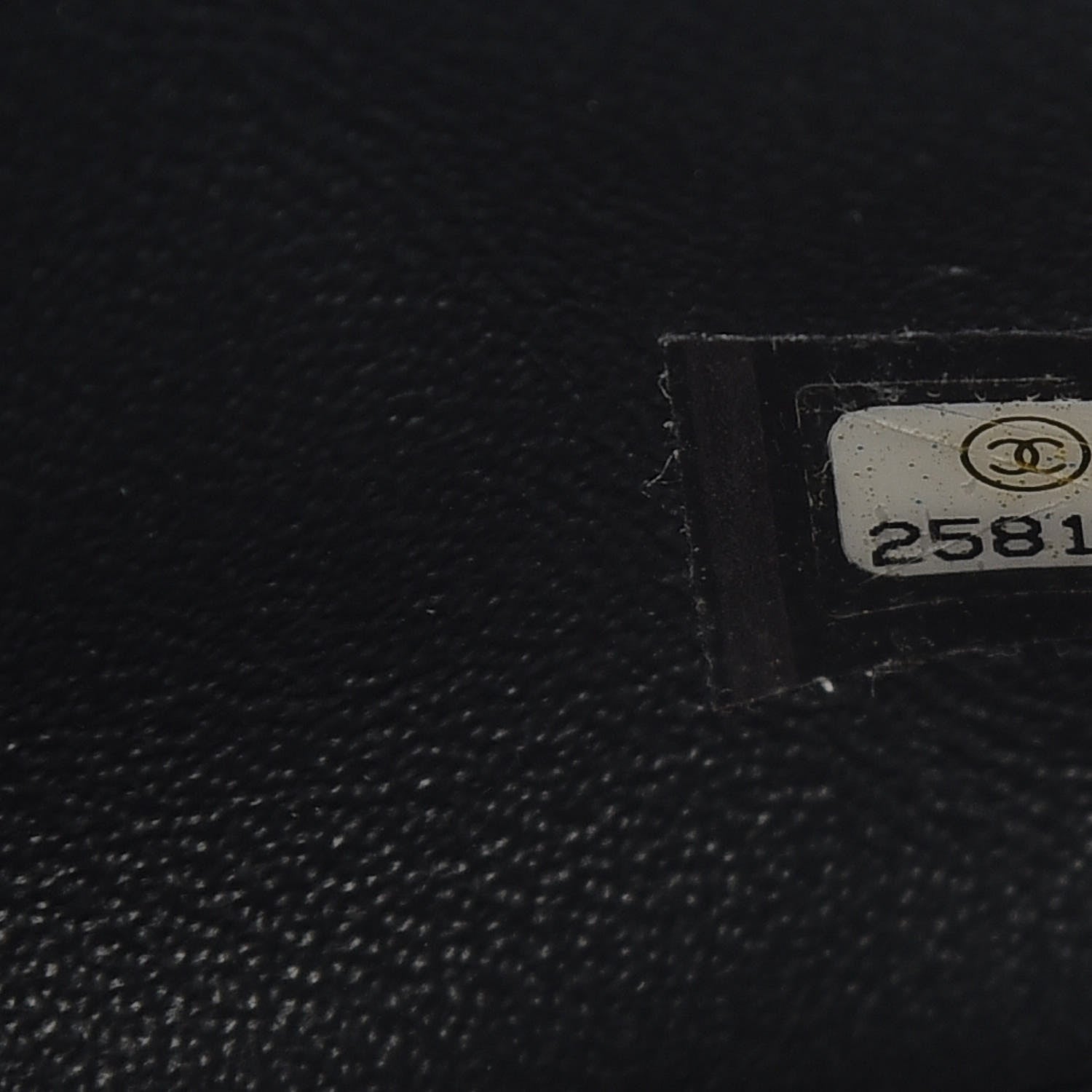 Chanel Caviar Quilted Mini Square Flap Dark Grey 7 of 9