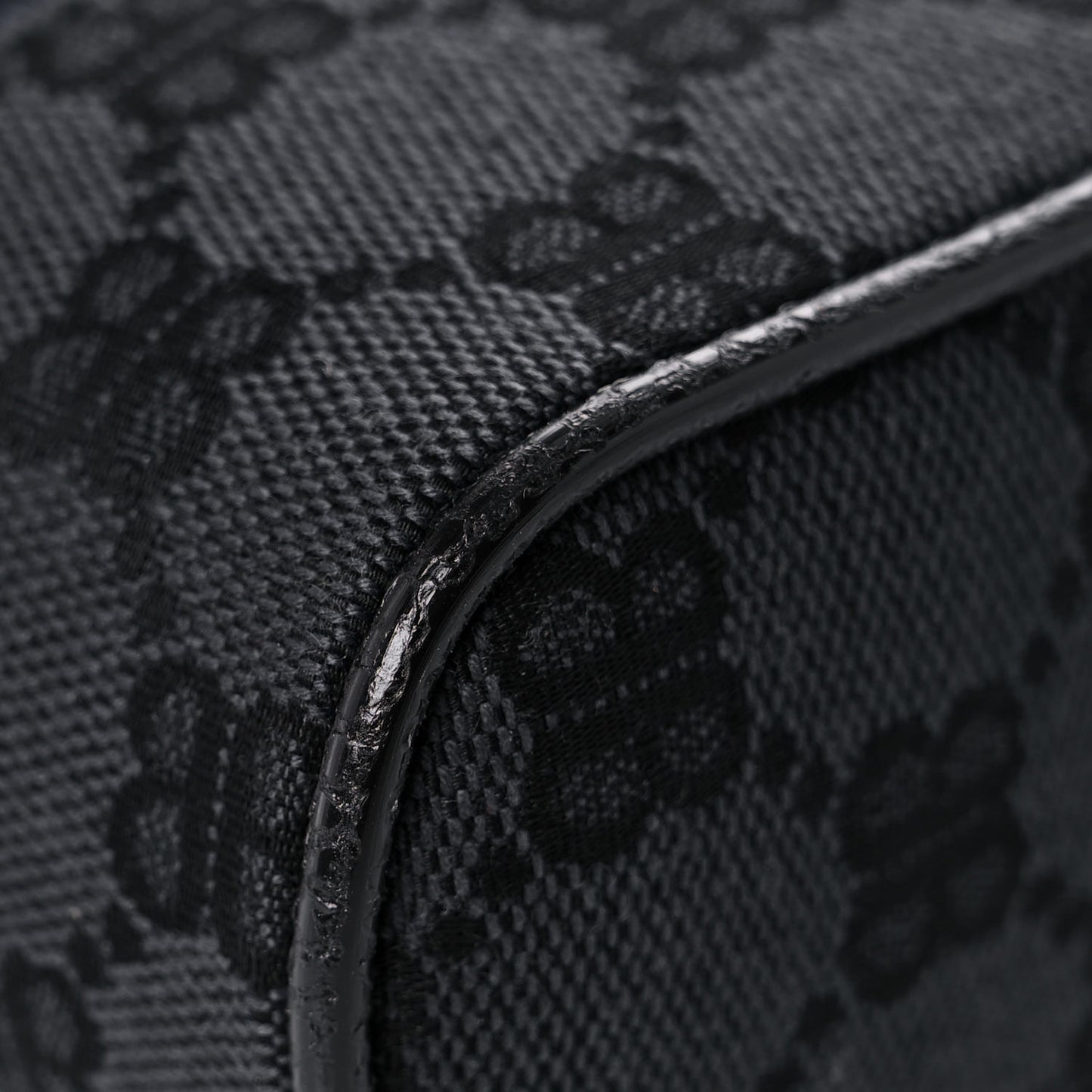 X BALENCIAGA BB Monogram Web Mini Ophidia Messenger Black