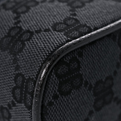 Gucci X BALENCIAGA BB Monogram Web Mini Ophidia Messenger Black 10 of 15