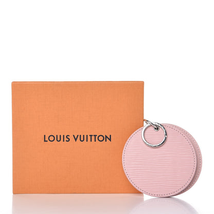 Louis Vuitton Epi Mirror Bag Charm Key Holder Rose Ballerine 6 of 6