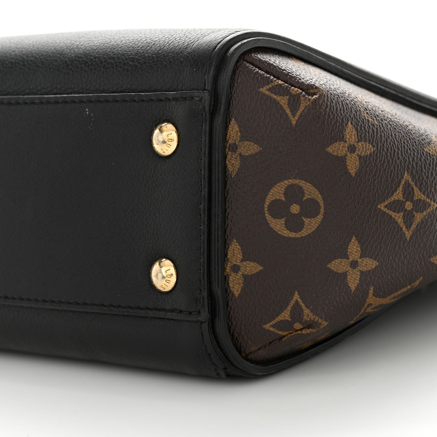Calfskin Monogram Kimono Tote PM Black