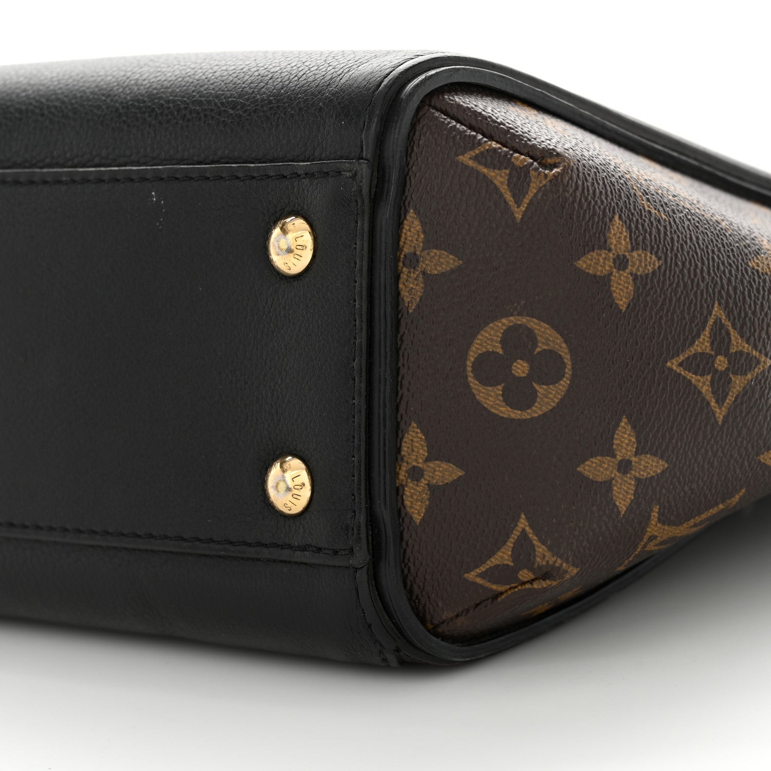 Louis Vuitton Calfskin Monogram Kimono Tote PM Black 9 of 15