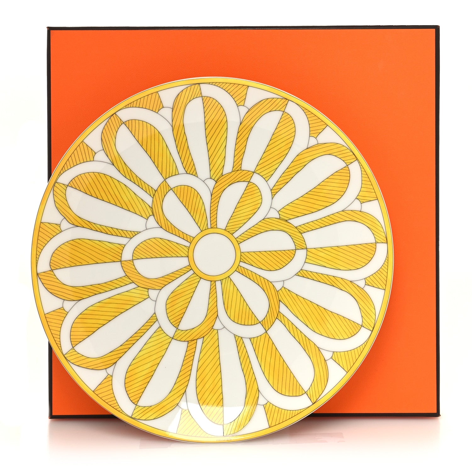 Hermes Porcelain Soleil d'Hermes Plate 7 of 7