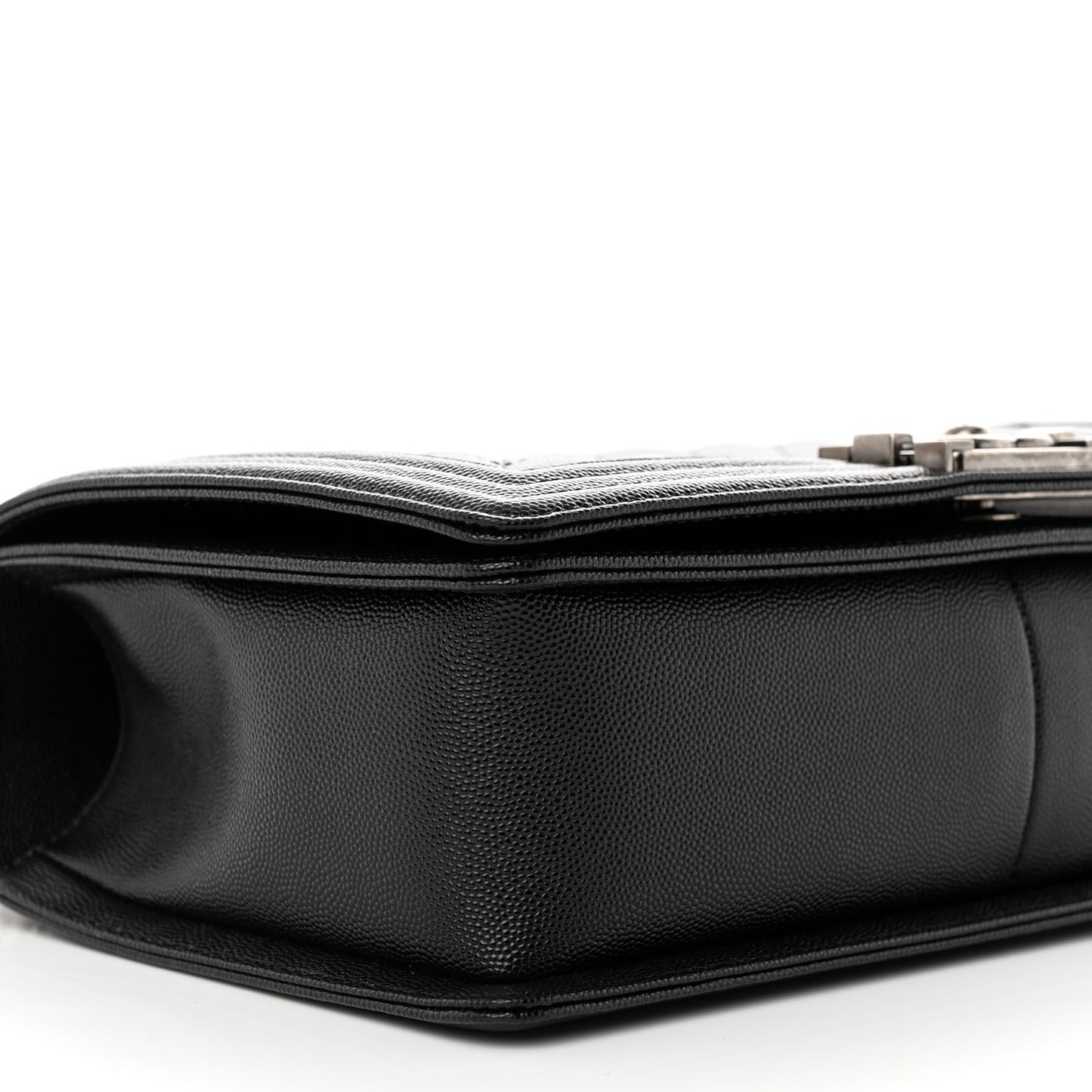 Caviar Quilted New Medium Boy Flap Black