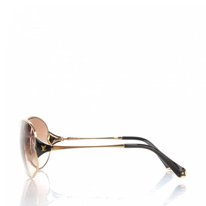 Louis Vuitton Daisy Sunglasses Z0262U Marron 2 of 7