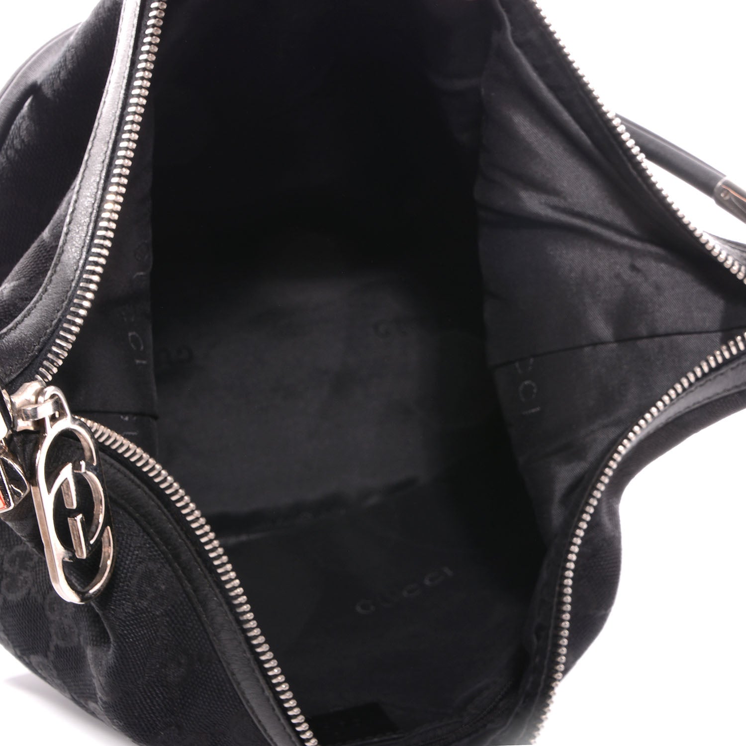 Gucci Monogram Small Hobo Black 5 of 7