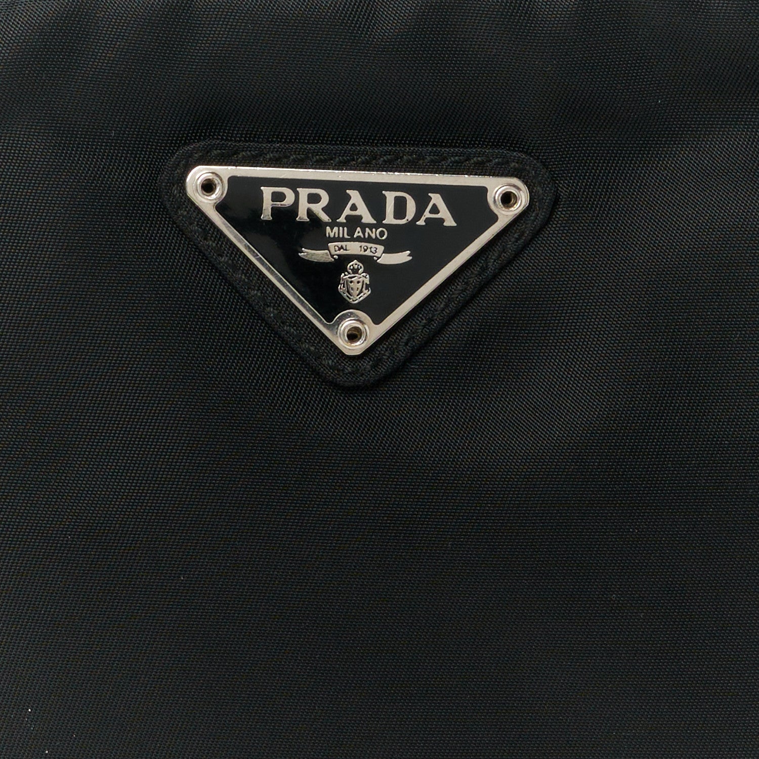 Prada Tessuto Nylon Vela Cosmetic Pouch Black 9 of 11