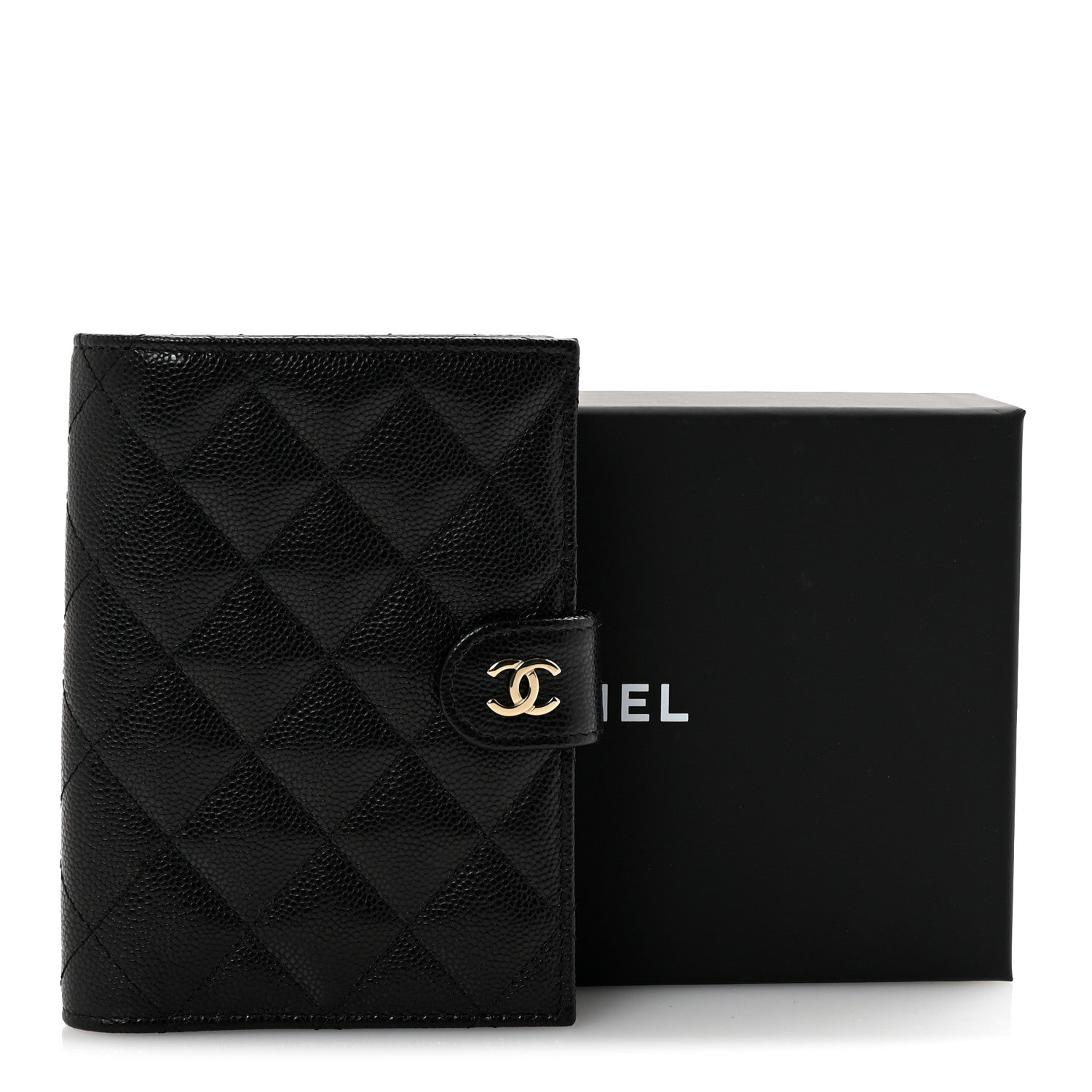 Chanel Caviar Quilted Passport Holder Black 8 of 8