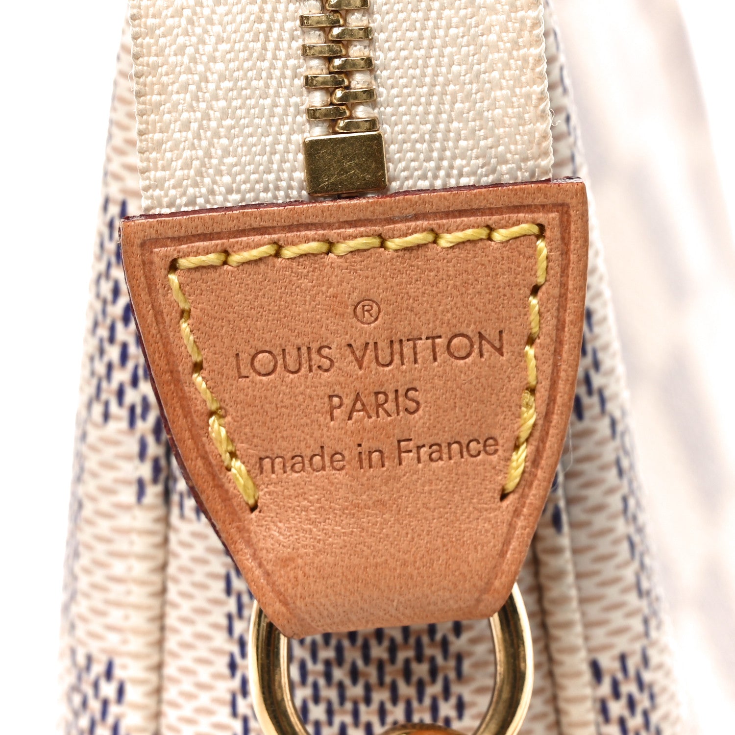 Louis Vuitton Damier Azur Pochette Accessories NM 6 of 9