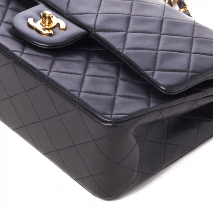 Chanel Lambskin Quilted Medium Double Flap Black 4 of 9