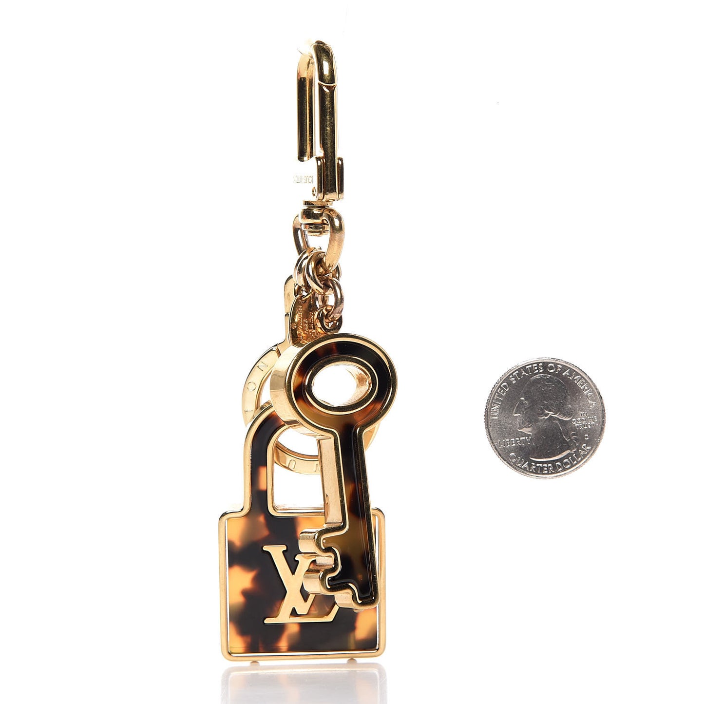 Acetate Confidence Bag Charm Key Holder