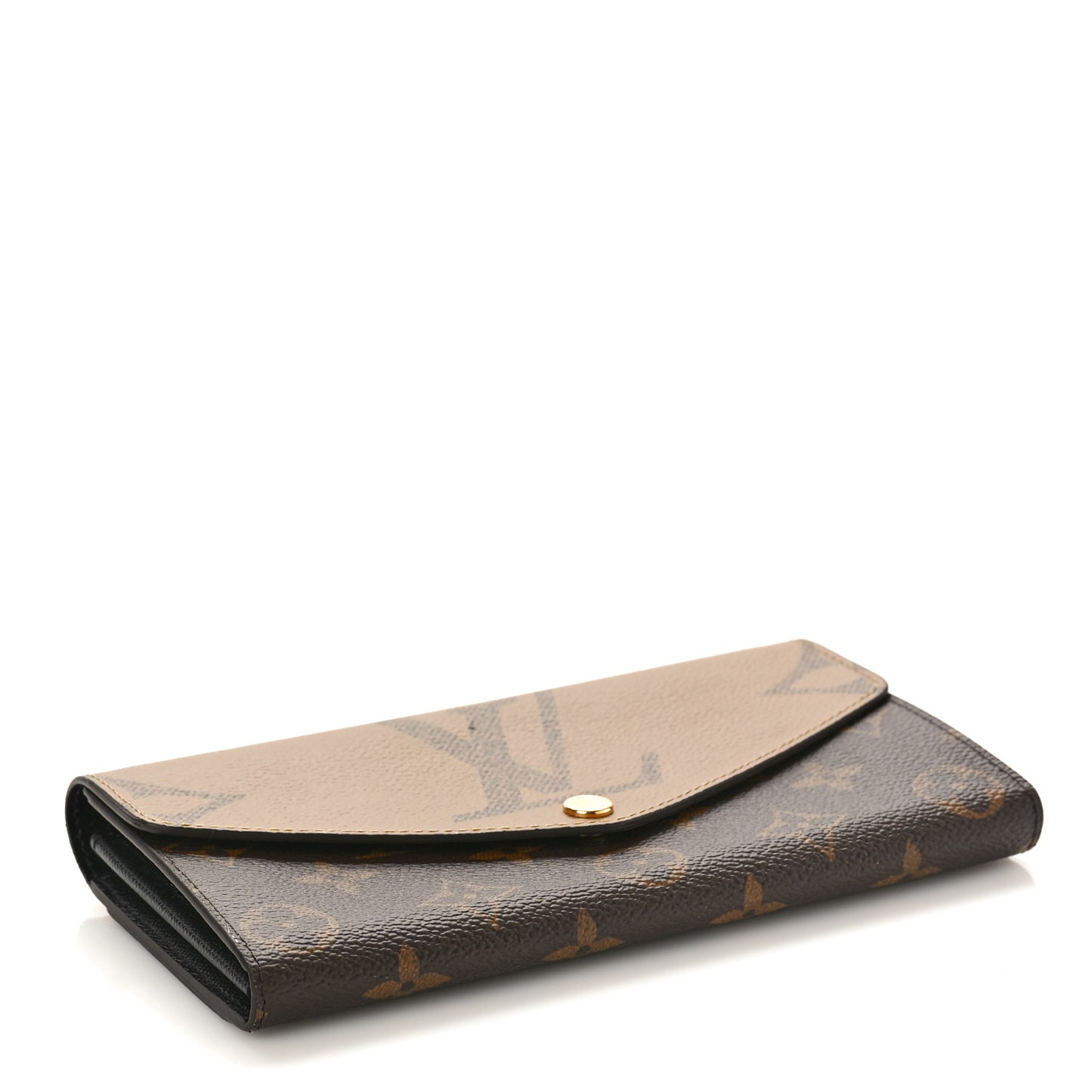 Reverse Monogram Giant Sarah Wallet