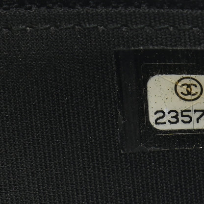 Chanel Caviar Quilted Small Boy Zip Around Wallet So Black 8 of 8