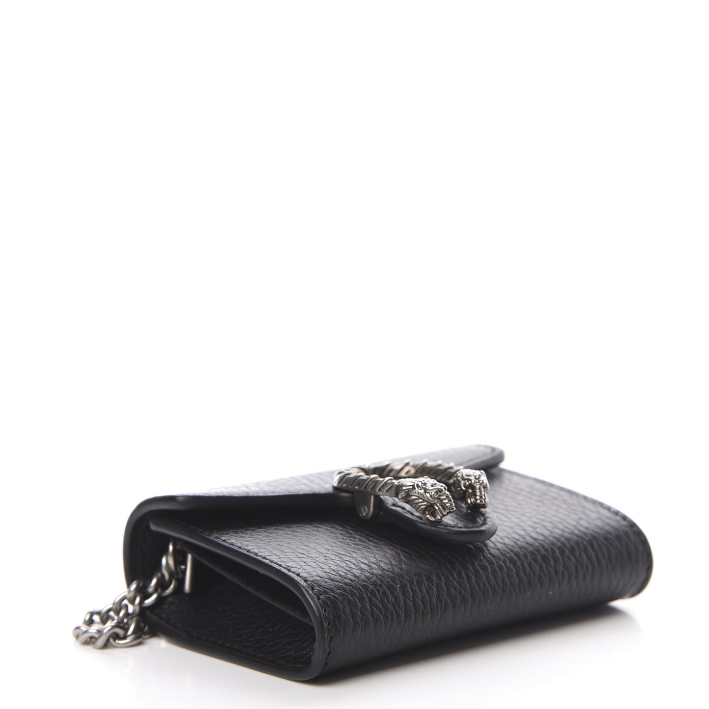 Calfskin Dionysus Coin Purse Black