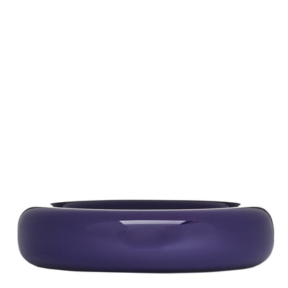 Tiffany Lacquer Hardwood Elsa Peretti Doughnut Bangle Bracelet Purple 2 of 3