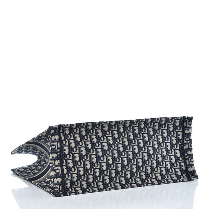 Christian Dior Oblique Book Tote Blue Multicolor 4 of 7