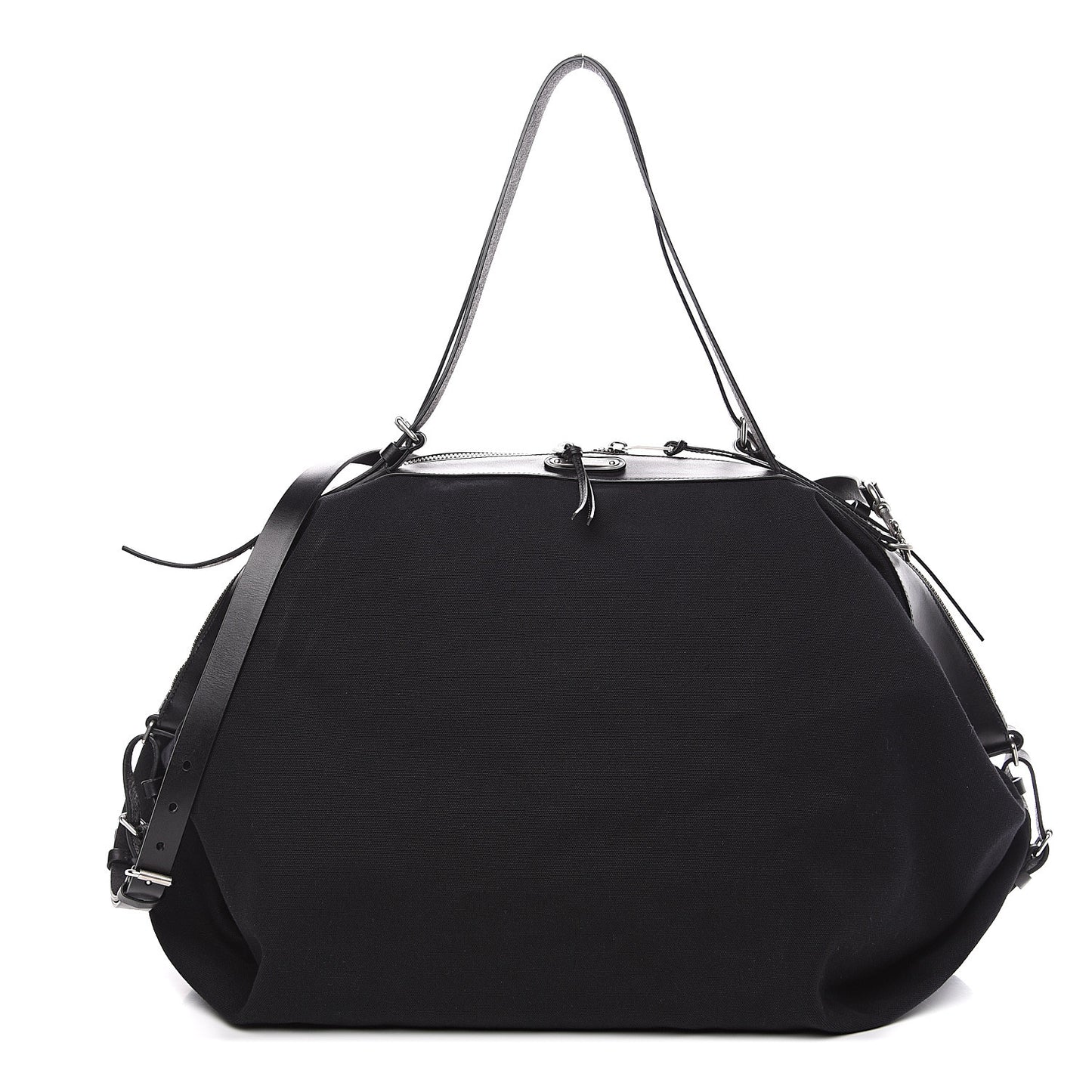Canvas ID Shopping Bag Black