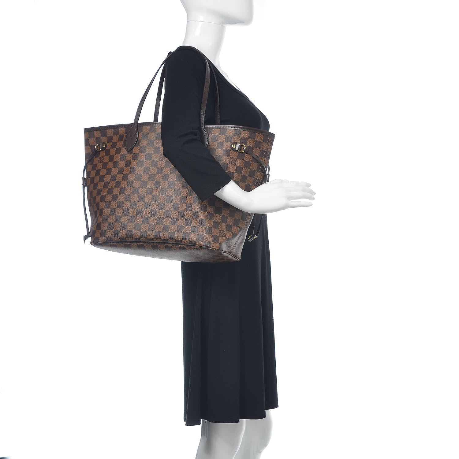 Louis Vuitton Damier Ebene Neo Neverfull MM 2 of 11