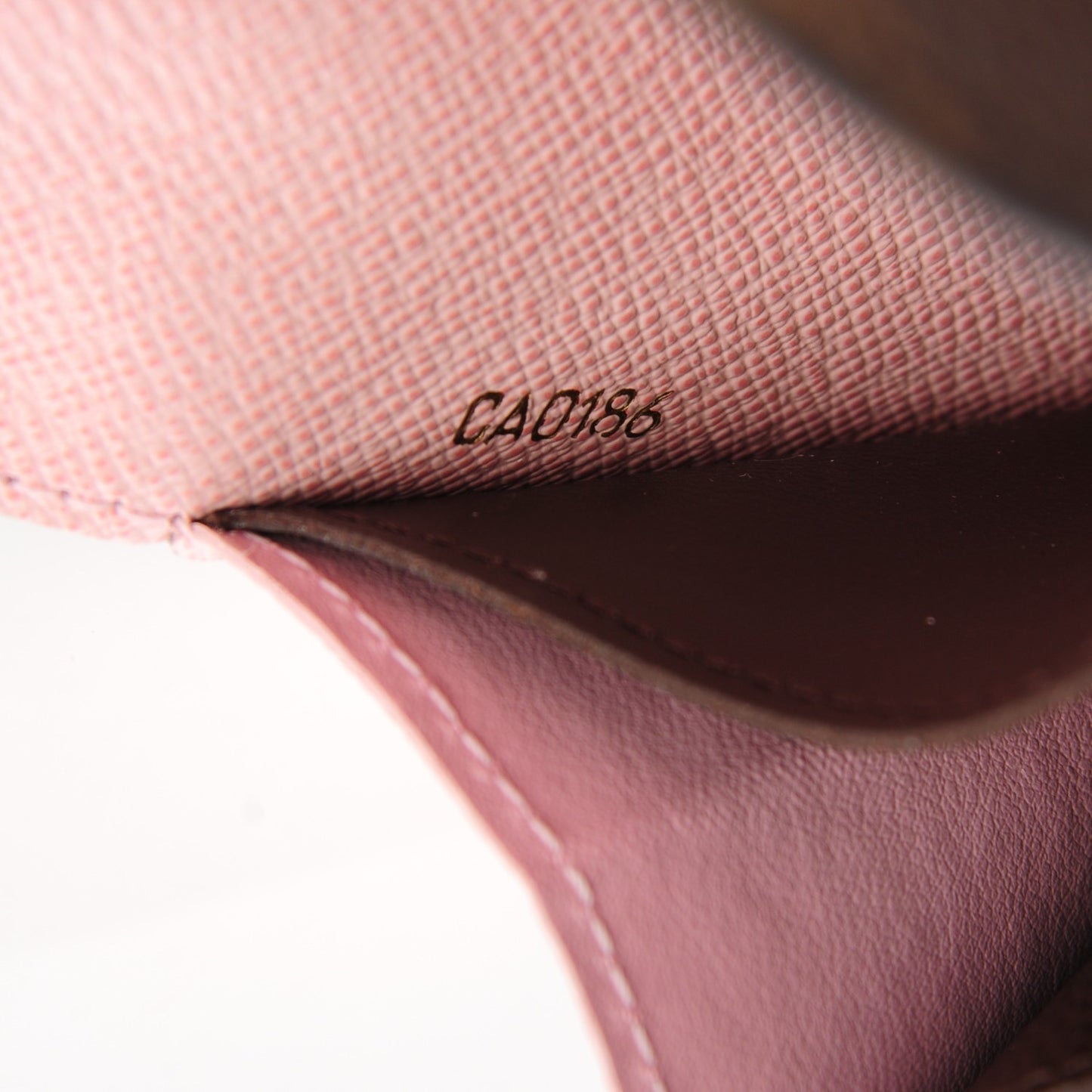 Monogram Emilie Wallet Rose Ballerine