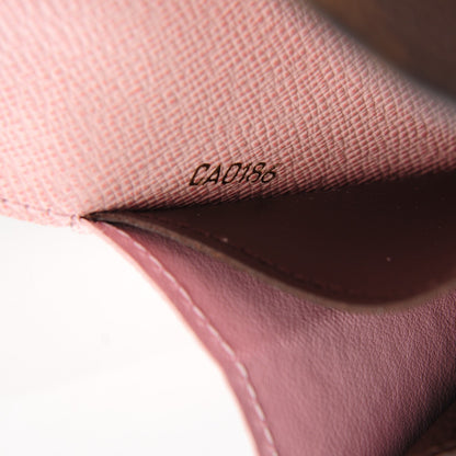 Louis Vuitton Monogram Emilie Wallet Rose Ballerine 7 of 8