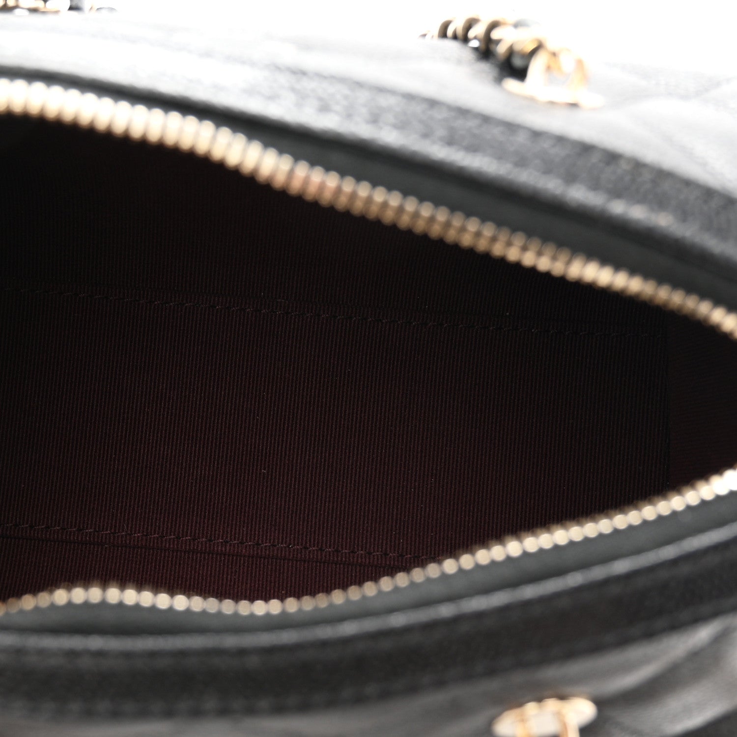 Chanel Caviar Quilted Barrel Clutch With Chain  Black 5 of 10