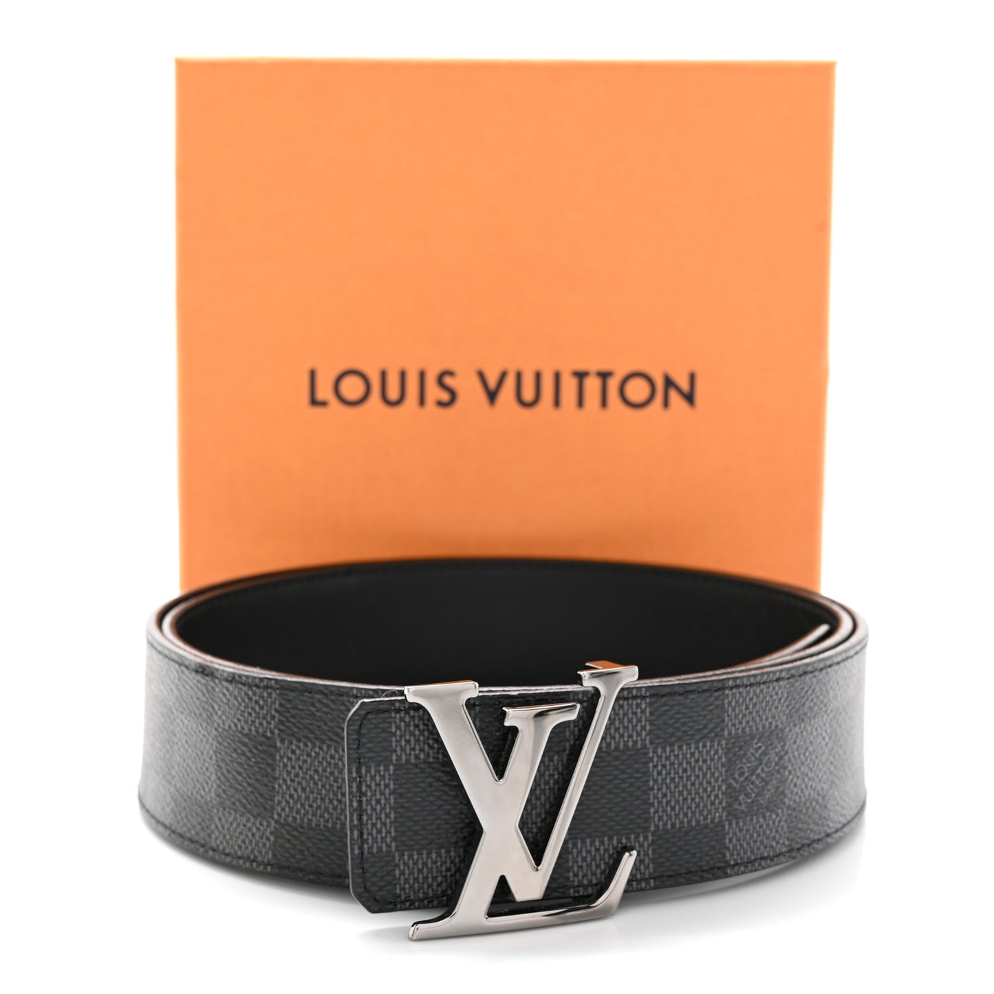 Damier Cobalt 40mm LV Initiales Belt