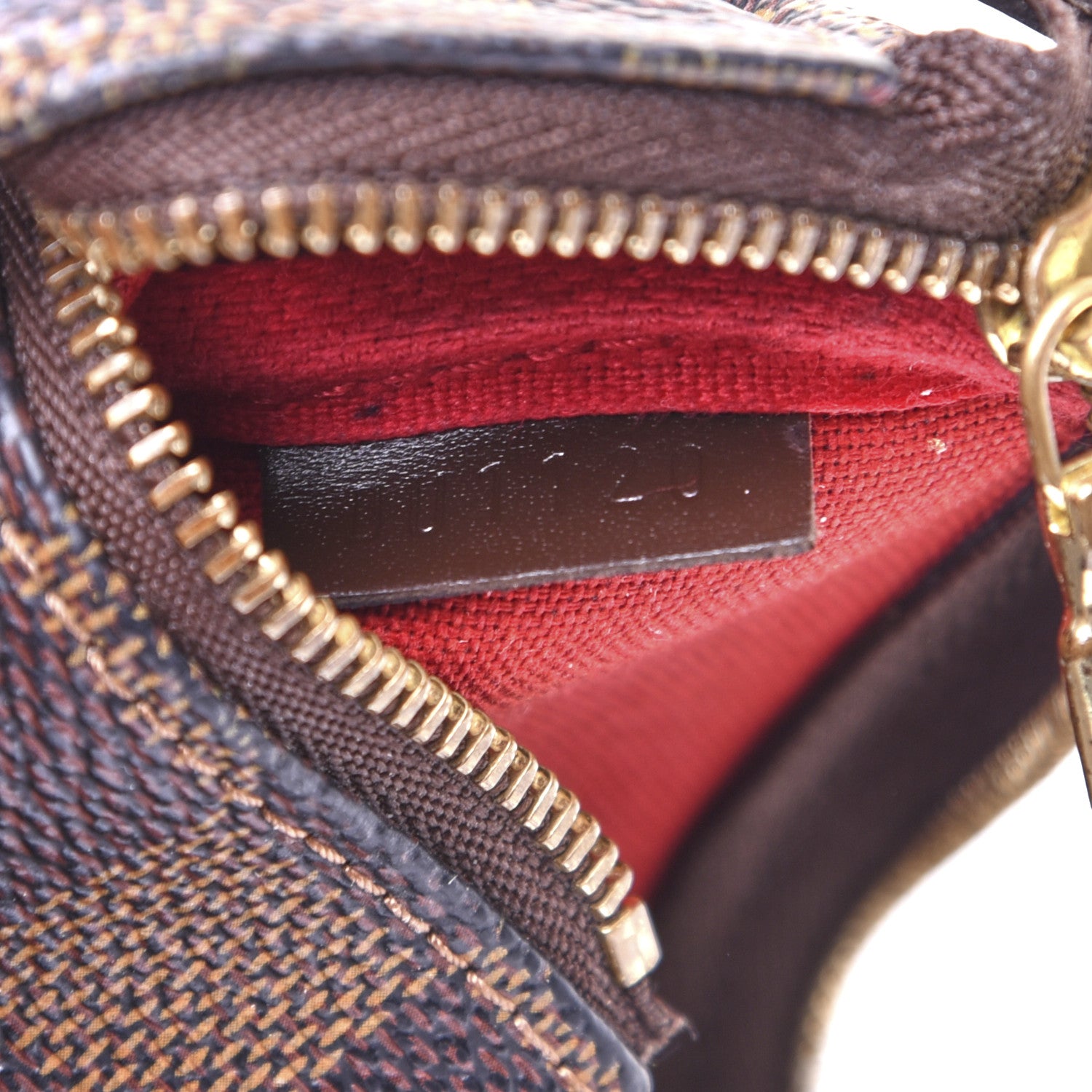 Louis Vuitton Damier Ebene Mini Pochette Accessories 8 of 12
