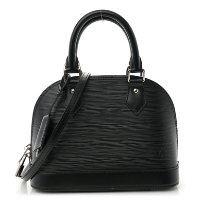 Louis Vuitton Epi Alma BB Black 1 of 9