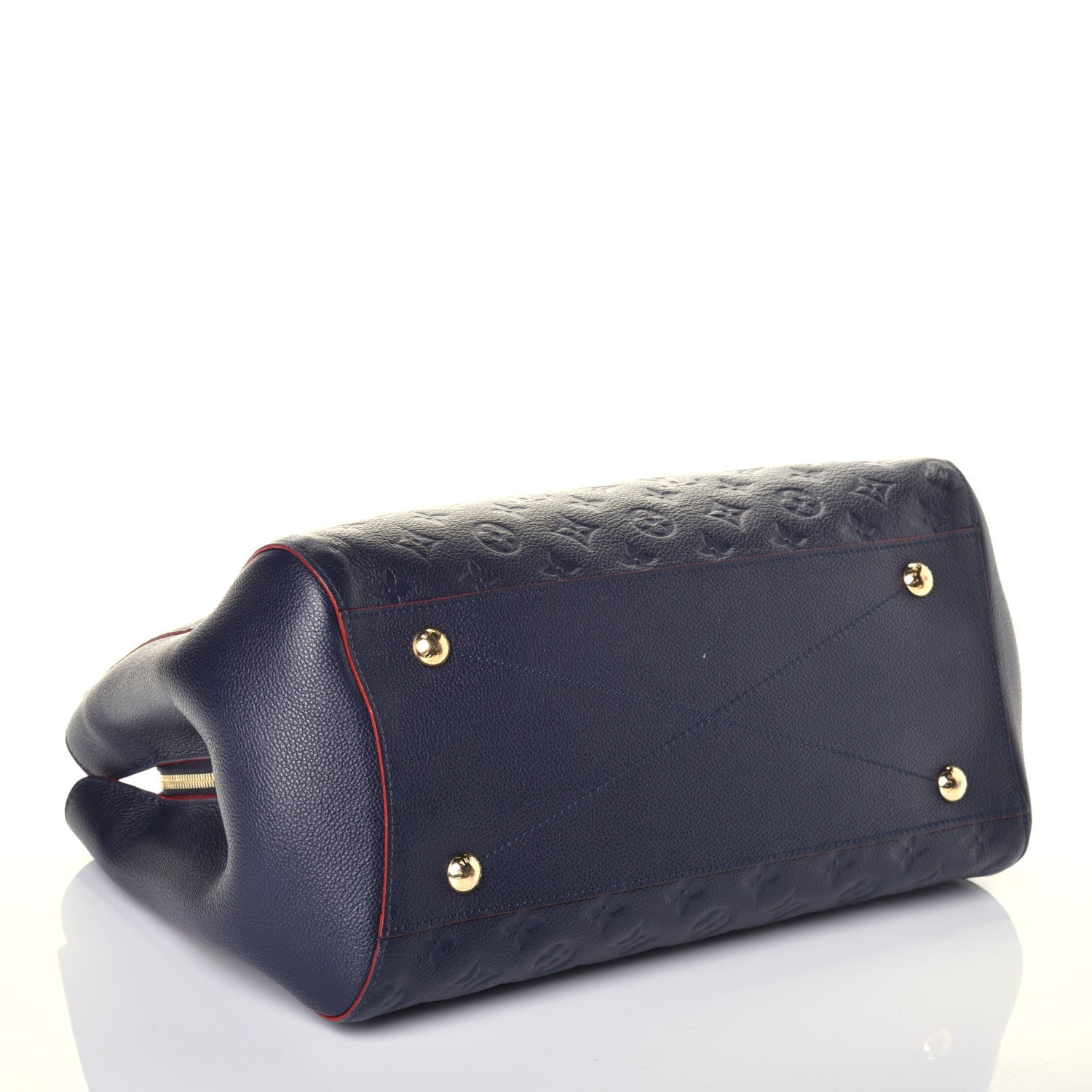 Louis Vuitton Empreinte Montaigne GM Marine Rouge 4 of 9