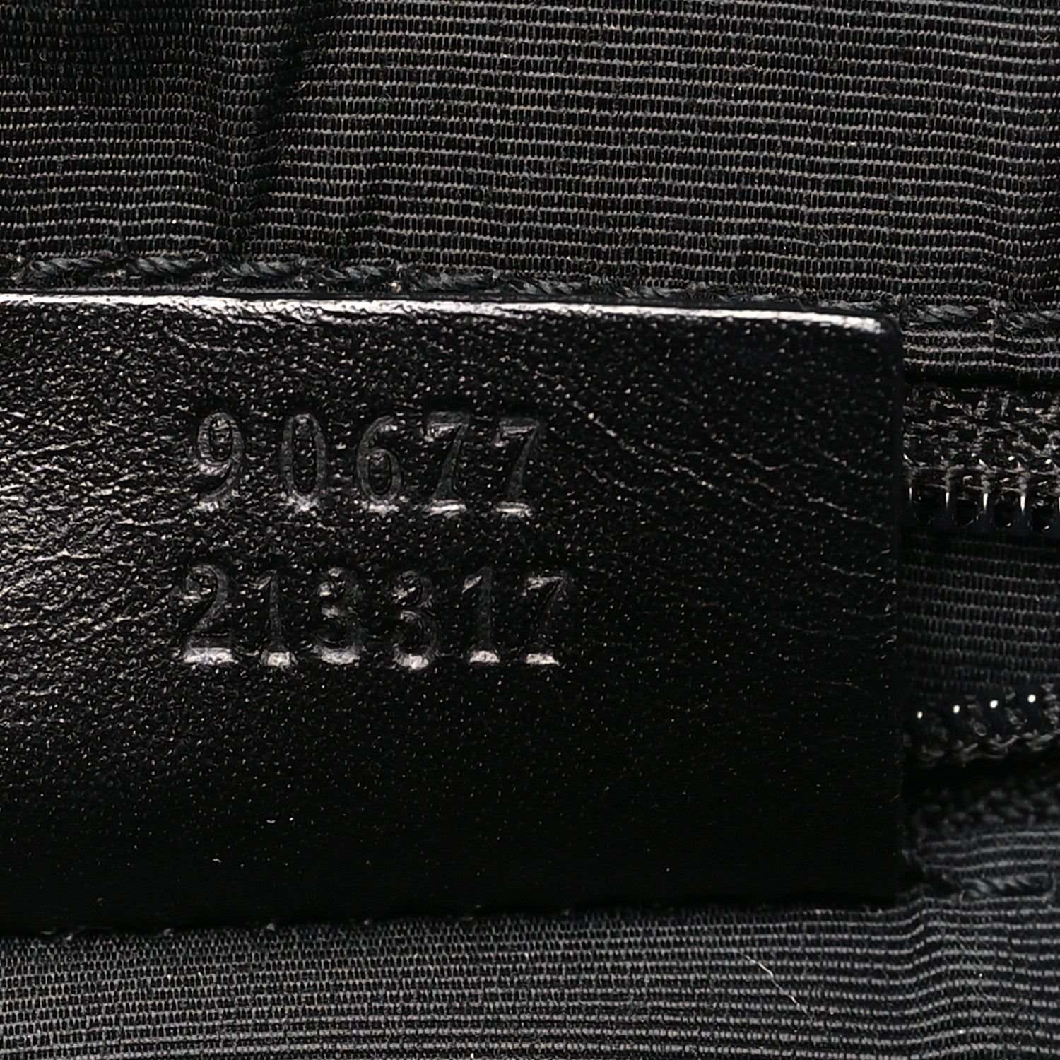 Gucci Monogram Tote Black 6 of 12