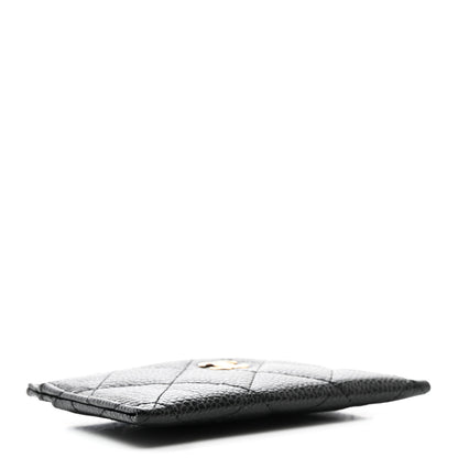 Chanel Caviar Quilted Card Holder Black 4 of 9