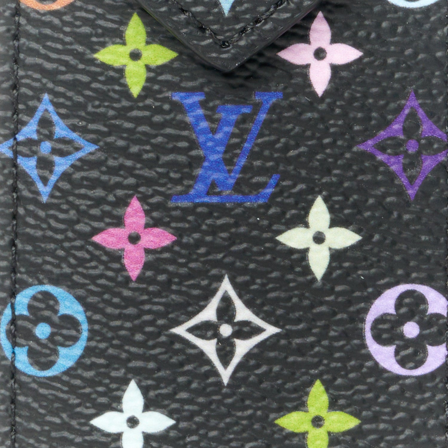 Louis Vuitton LV X TM Monogram Multicolor Pen Case Black 9 of 10