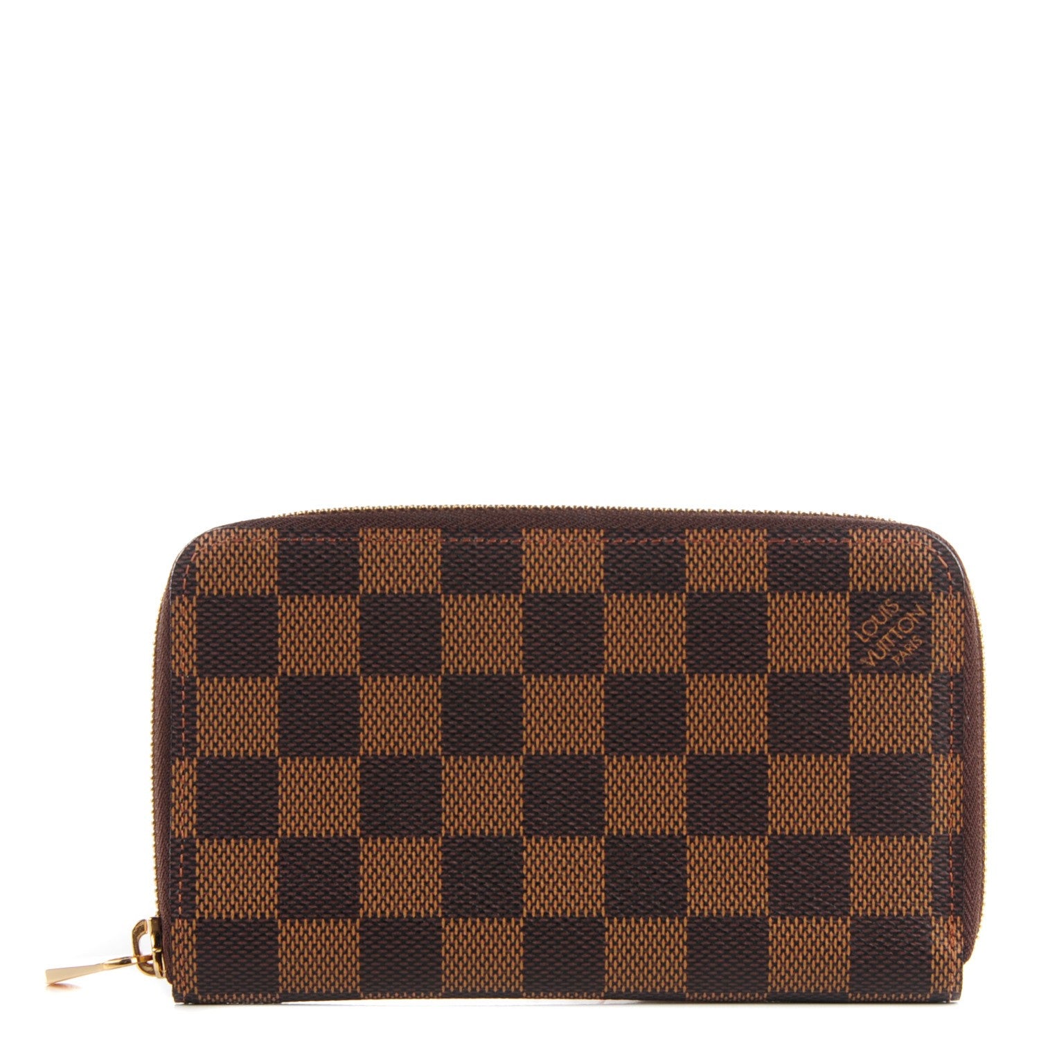 Louis Vuitton Damier Ebene Zippy Compact Wallet 1 of 7