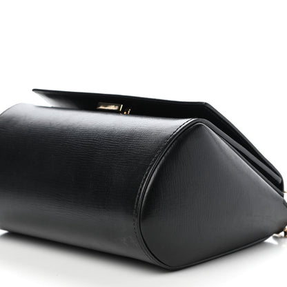 Givenchy Textured Calfskin Mini Pandora Box Chain Crossbody Bag Black 9 of 9