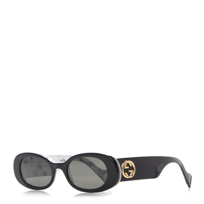Gucci Acetate Oval Sunglasses GG0517S Black 1 of 8