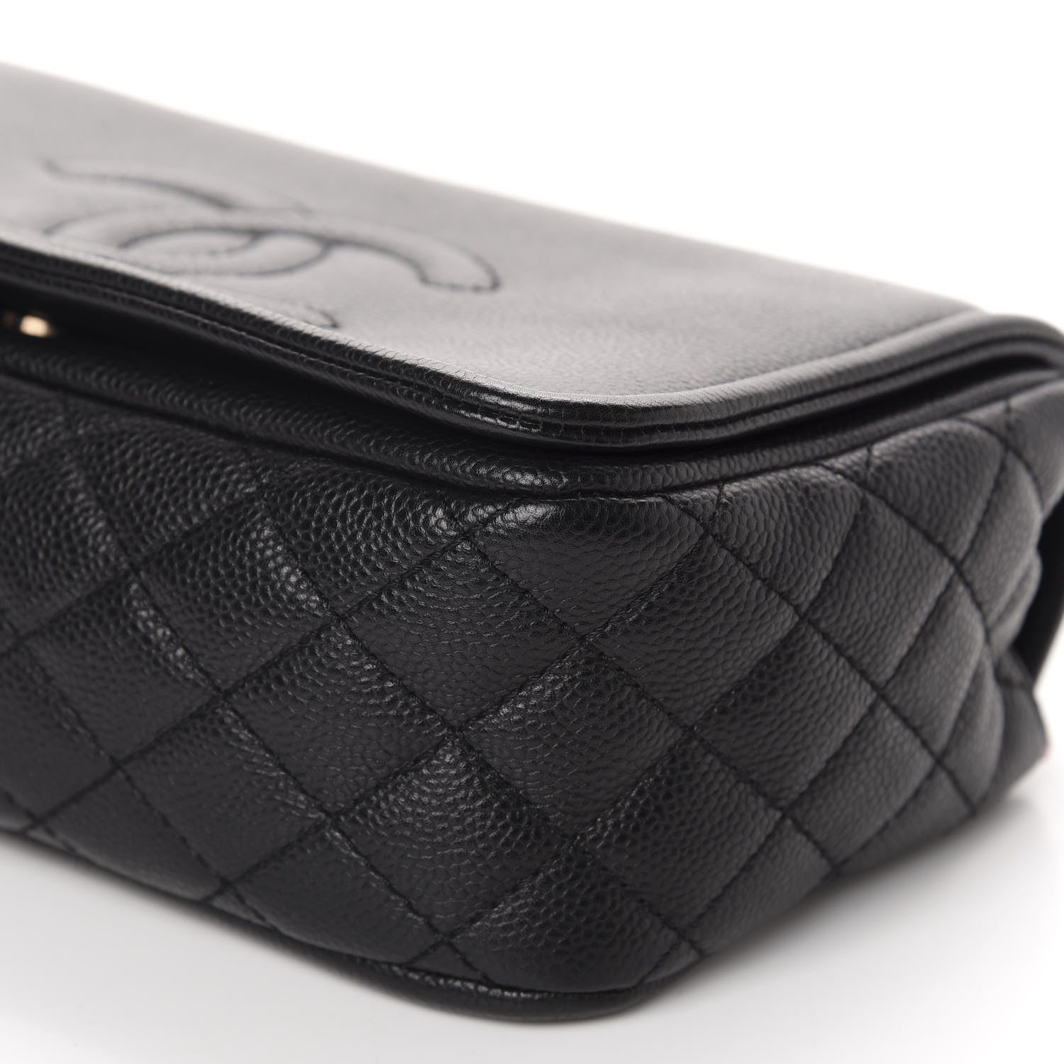 Chanel Caviar Medium Timeless CC Flap Black 7 of 11