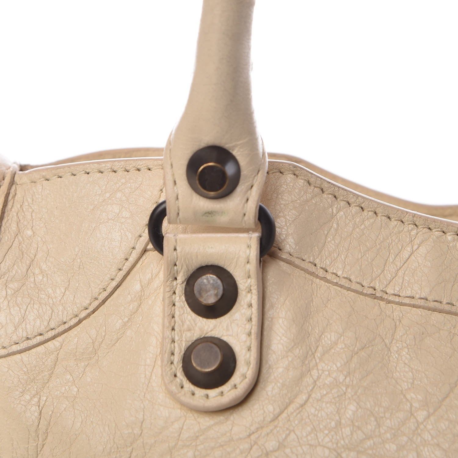 Balenciaga Agneau Classic Hardware Mini City Blanc Creme Light Craie 13 of 20