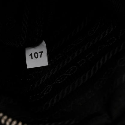 Prada Vitello Daino Soft Mini Crossbody Bag Black 7 of 10