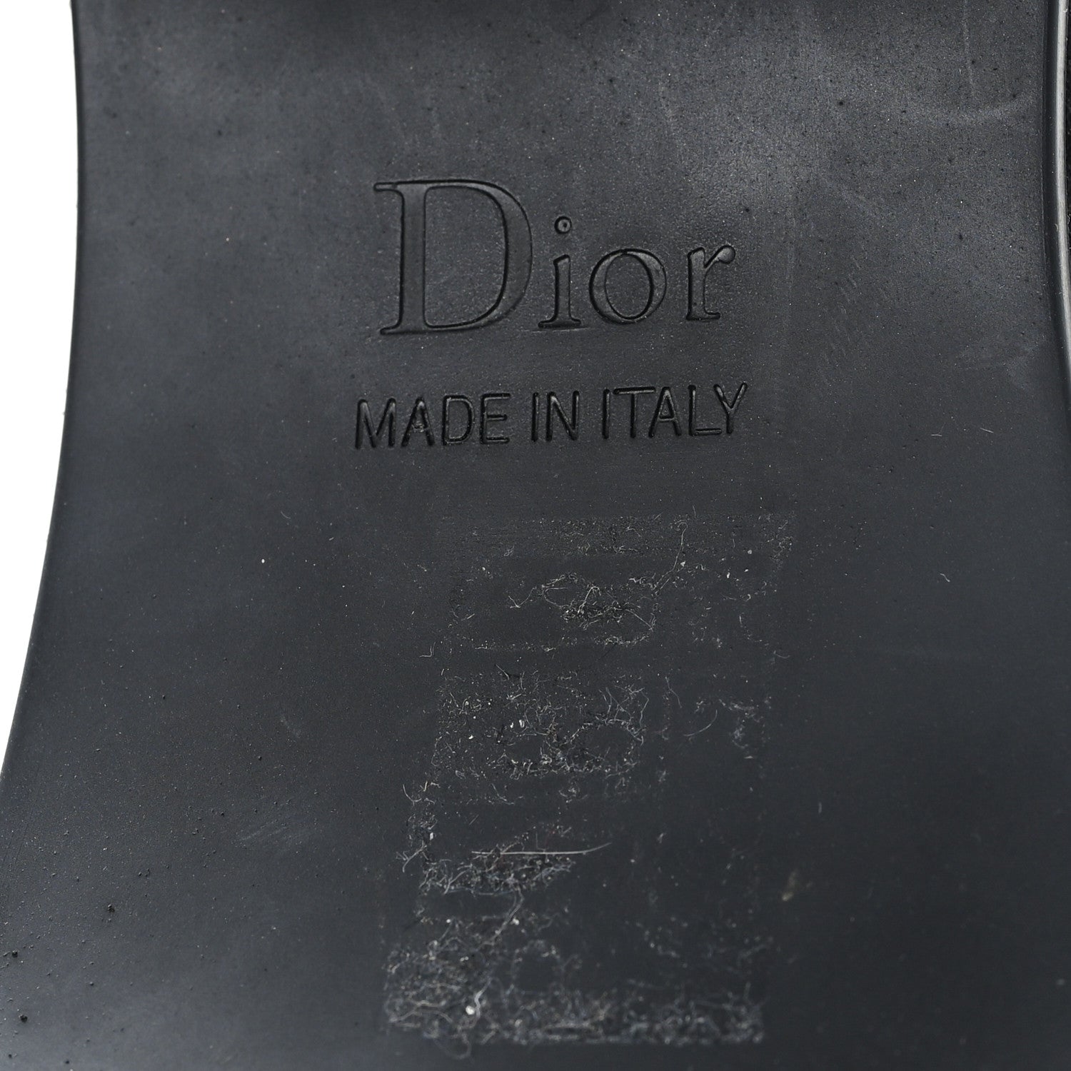 Christian Dior Calfskin Suede Dway Platform Sandals 37 Black 7 of 9