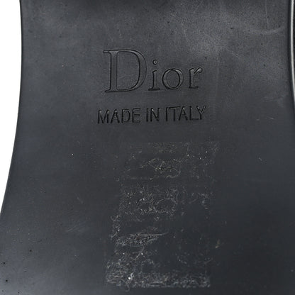 Christian Dior Calfskin Suede Dway Platform Sandals 37 Black 7 of 9