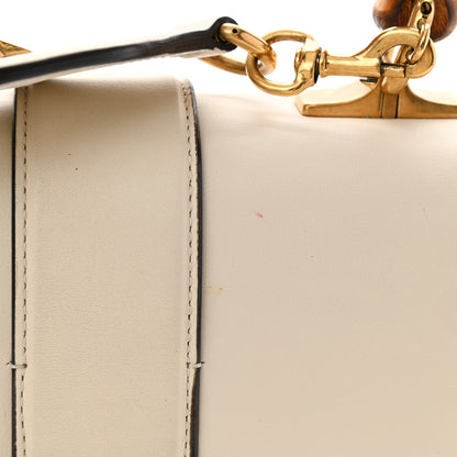 Gucci Calfskin Bamboo Web Medium Dionysus Top Handle Bag White Blue Hibiscus Red 20 of 30