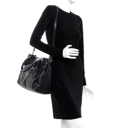 Prada Soft Calf Shoulder Bag Nero Black 2 of 13
