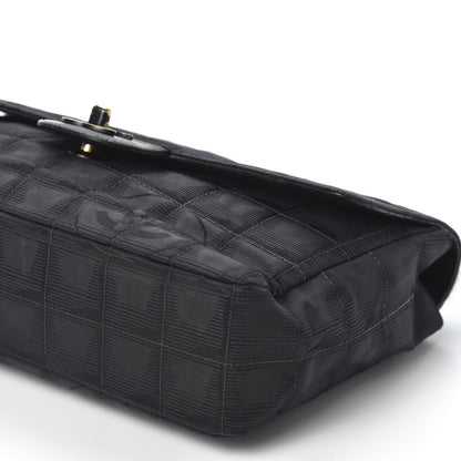 Chanel Nylon Medium Travel Flap Black 6 of 10