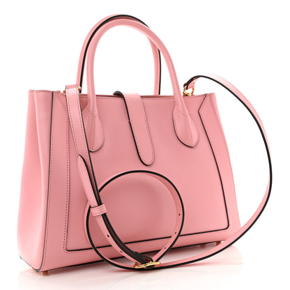 Gucci Boarded Plutone Calfskin Medium Jackie 1961 Tote Wild Rose 3 of 11