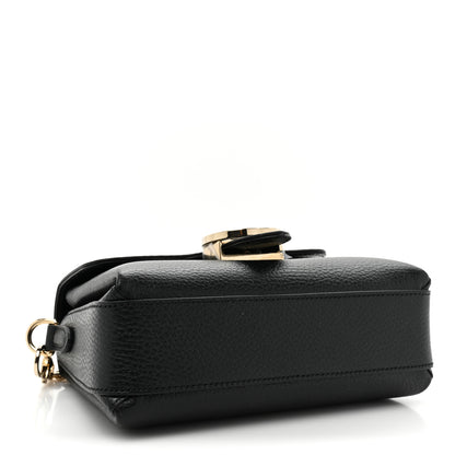 Gucci Dollar Calfskin Interlocking G Crossbody Bag Black 4 of 10