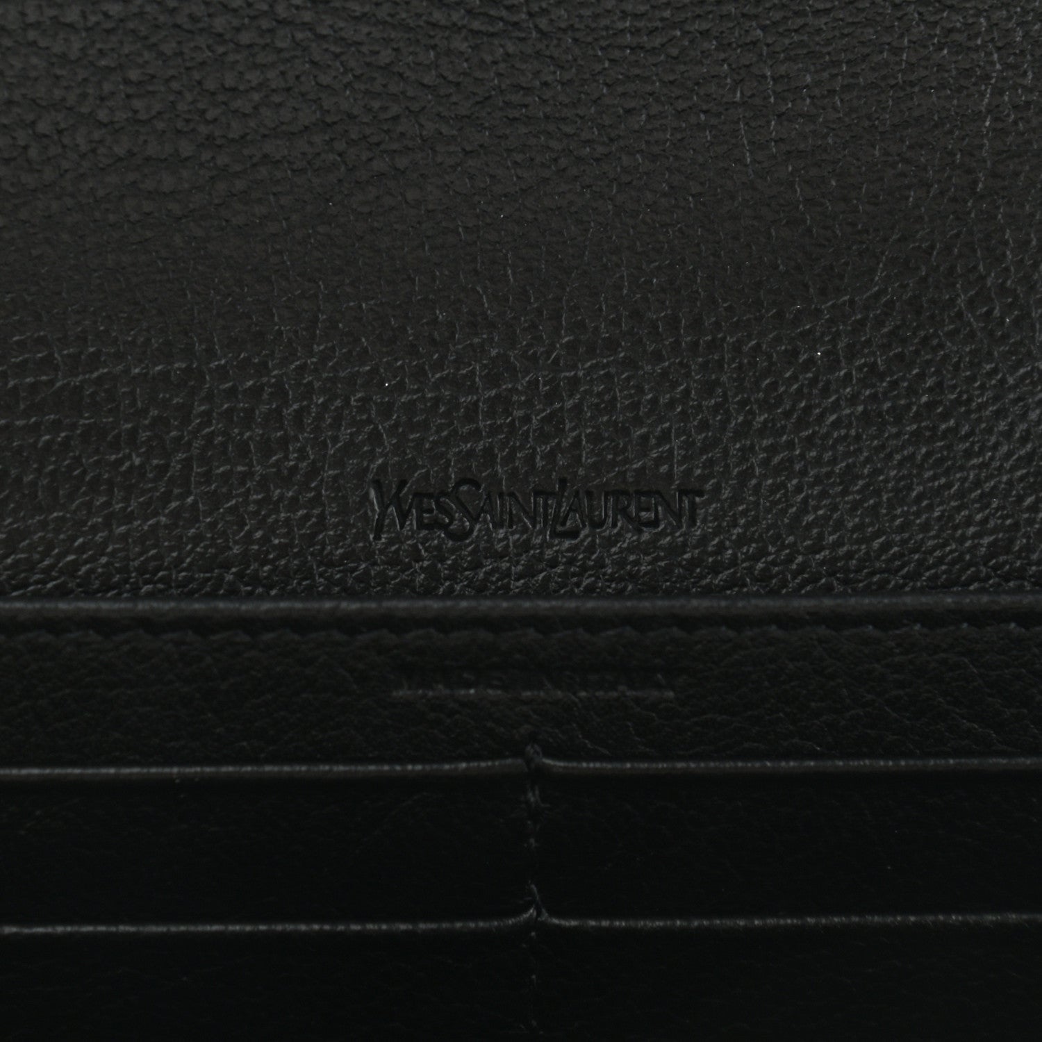 Saint Laurent Chevre Belle De Jour Flap Wallet Black 5 of 7